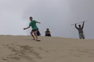 Swan Lake Sandboarding